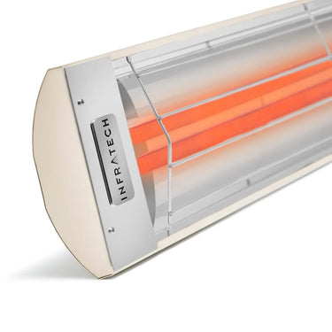 Infratech CD-Series 61 1/4-Inch 6000W Dual Element Electric Infrared Patio Heater - 240V - Almond - CD6024AL